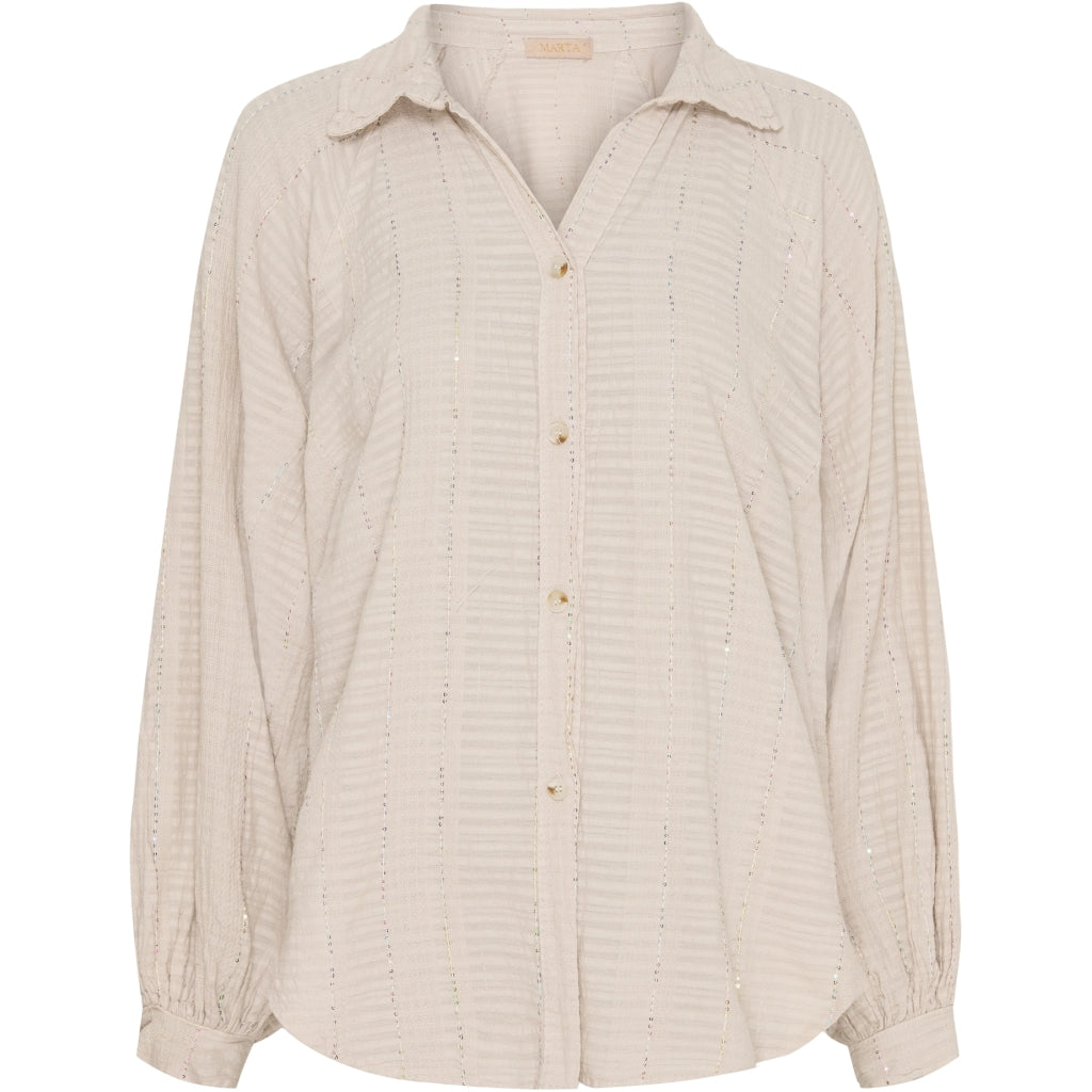 Marta Du Chateau Dame Bluse 9517 Sabbia