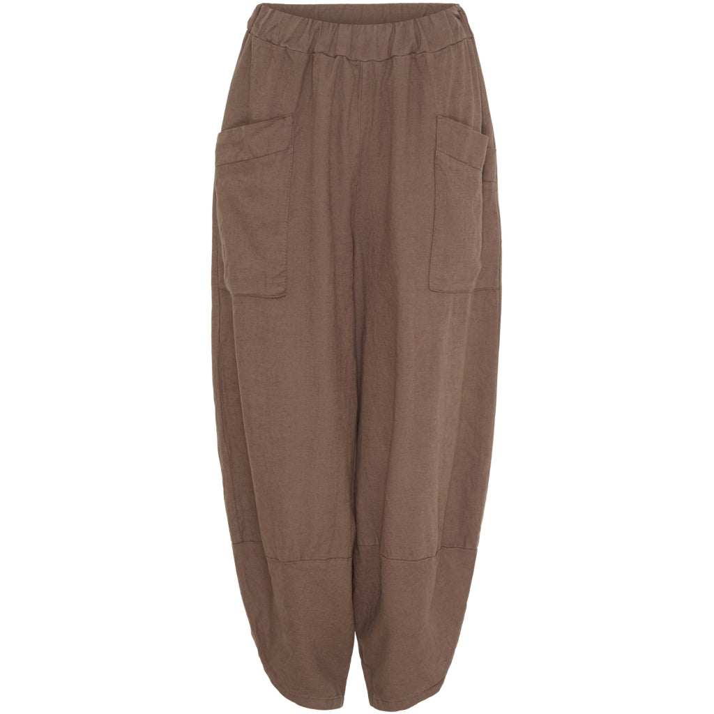 Marta Du Chateau Dame Bukser Mdcmaud 62381- Cold Brown