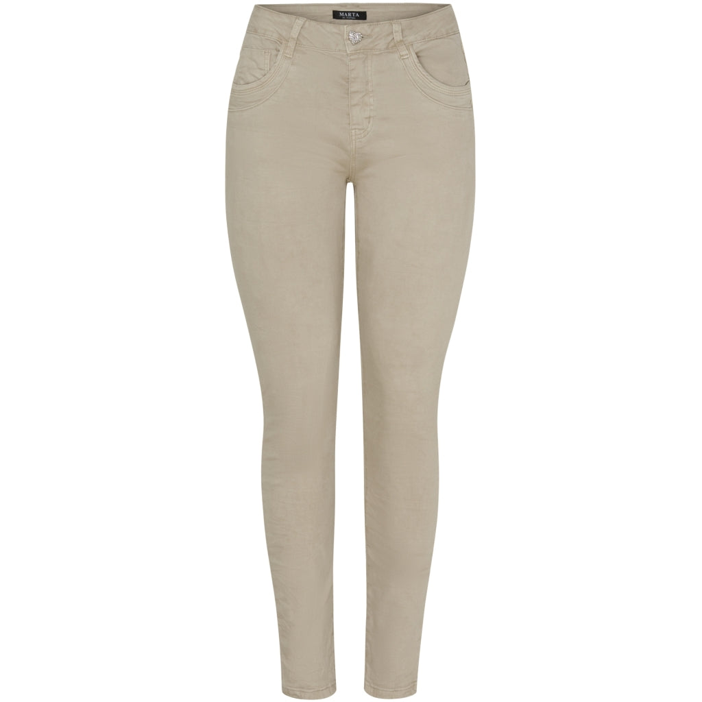 Marta Du Chateau Dame Jeans Emma 2573-14 Beige