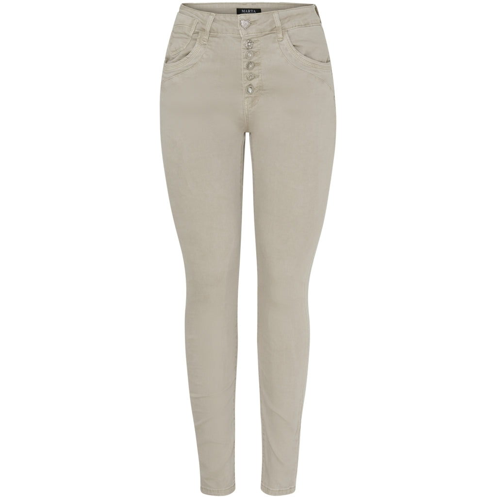 Marta Du Chateau Dame Jeans Emma 2665-14 Denimbeige