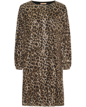 Marta Du Chateau Dame Kjole Mdcbeline 6607 Leo Print