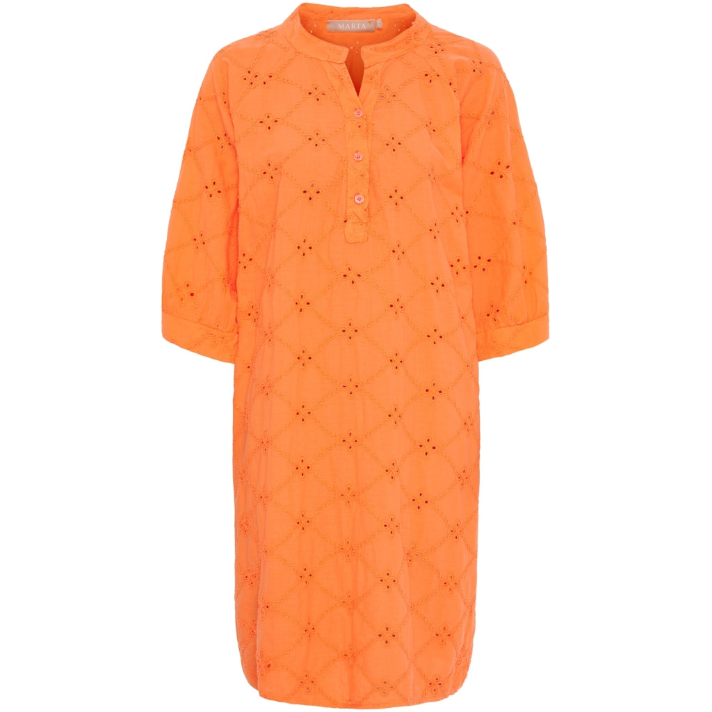 Marta Du Chateau Dame Kjole Mdcfelicia 7138 Arancio
