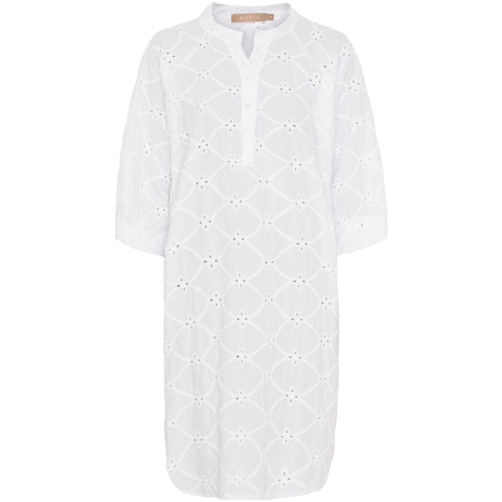 Marta Du Chateau Dame Kjole Mdcfelicia 7138 White