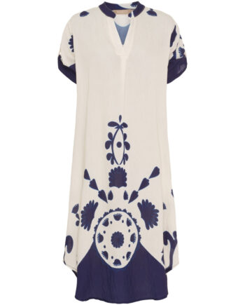 Marta Du Chateau Dame Kjole Mdchelma 5677 Blue-v4058tpi