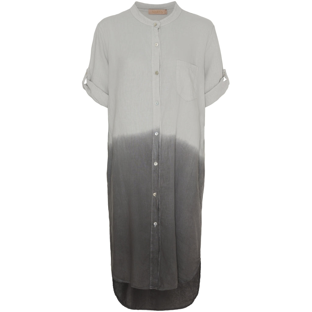 Marta Du Chateau Dame Kjole Mdcjóna Lightgrey Darkgrey