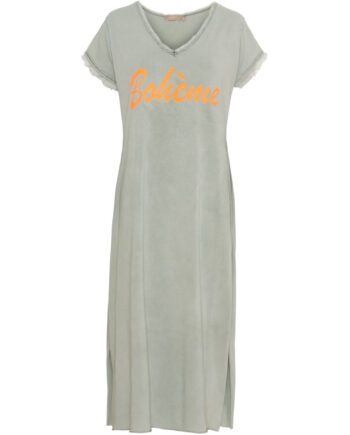 Marta Du Chateau Dame Kjole Mdcrosalia 22625 Military Arancio Fluo