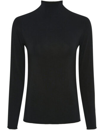 Marta Du Chateau Dame Langærmet  -shirt Mdcelin Black
