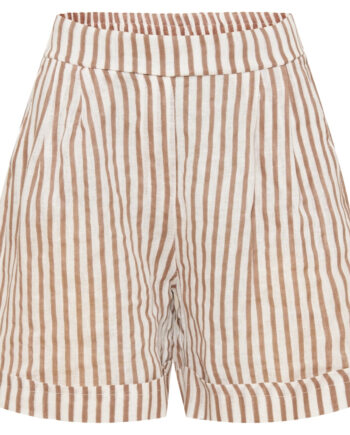 Marta Du Chateau Dame Shorts 61072 Caramel Stripe