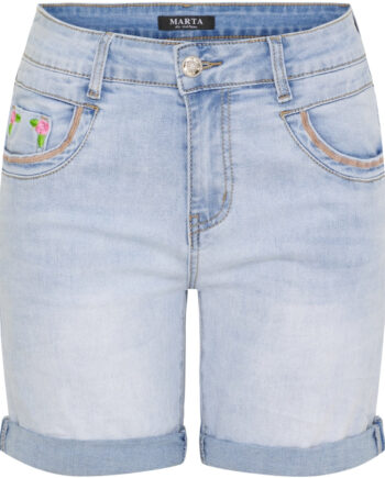 Marta Du Chateau Dame Shorts Mdchilma Mdc205-26104 Denim