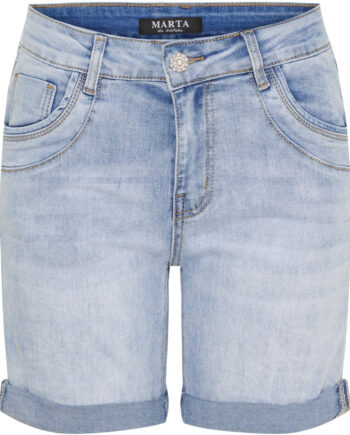 Marta Du Chateau Dame Shorts Mdcinger Mdc206-26150 Denim