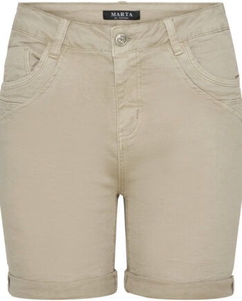 Marta Du Chateau Dame Shorts Mdcsofia Beige