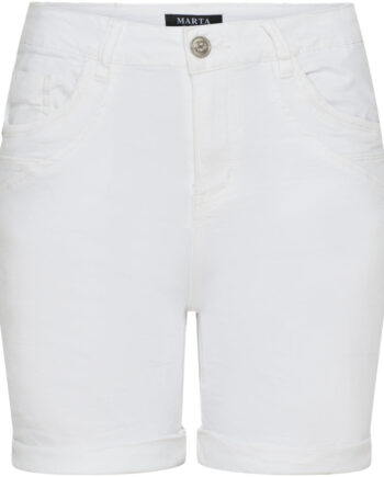 Marta Du Chateau Dame Shorts Mdcsofia White