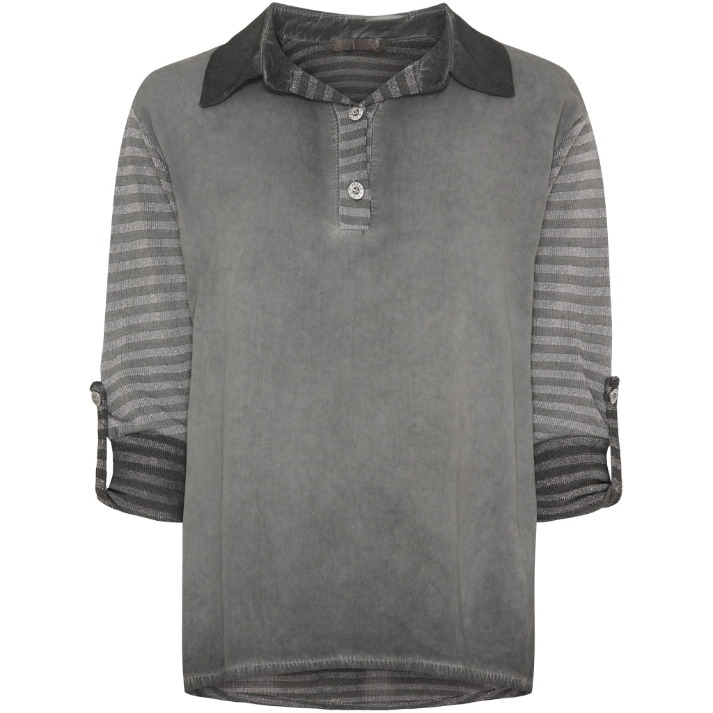 Marta Du Chateau Dame Skjorte Mdcbarbra 41429- Darkgrey