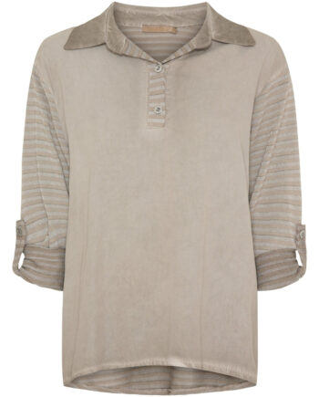 Marta Du Chateau Dame Skjorte Mdcbarbra 41429-  Fango