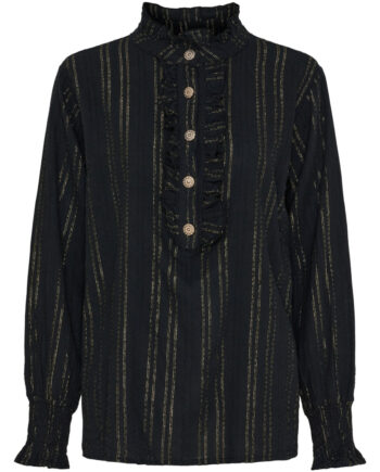 Marta Du Chateau Dame Skjorte Mdcblanche 6681 Black