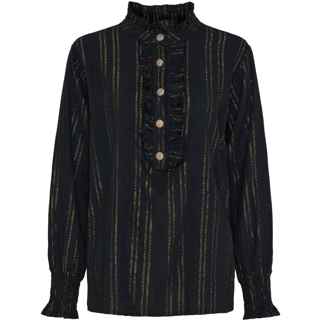 Marta Du Chateau Dame Skjorte Mdcblanche 6681 Black
