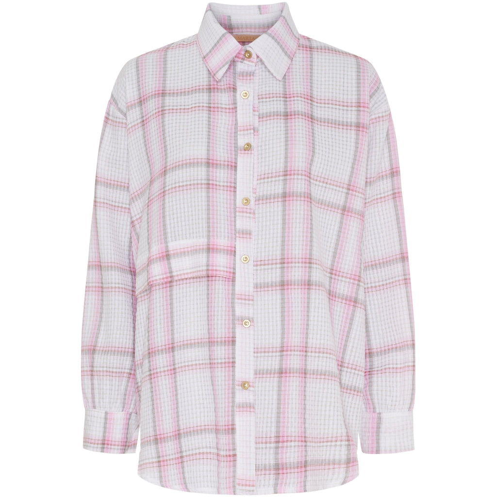 Marta Du Chateau Dame Skjorte Mdcfaustina 6891 Rose