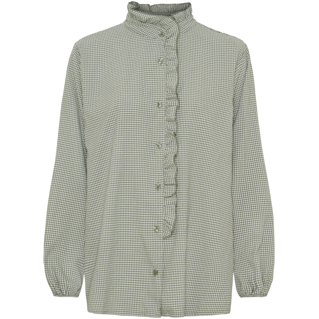 Marta Du Chateau Dame Skjorte Mdcfleur 6879 Military