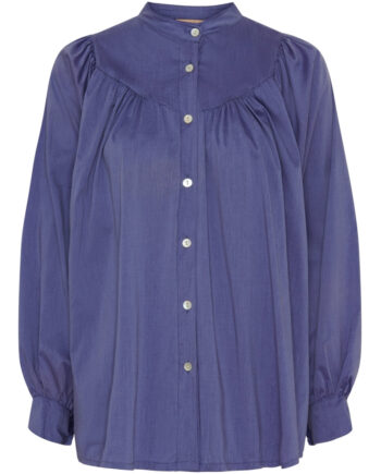 Marta Du Chateau Dame Skjorte Mdclina Blue