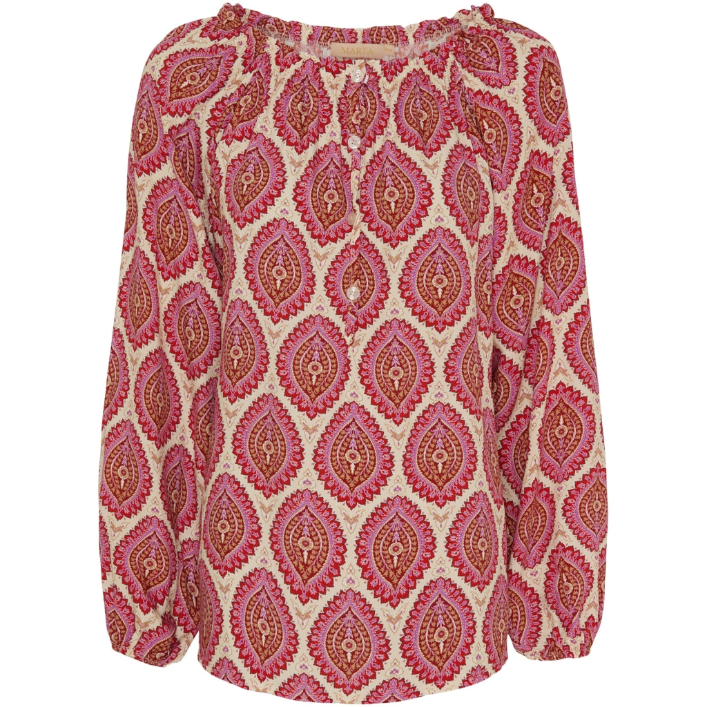 Marta Du Chateau Dame Skjorte Mdcnadia 6100 India605tpk