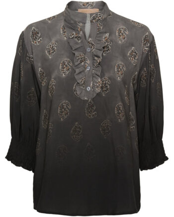 Marta Du Chateau Dame Skjorte Mdcunnur 6317 Grey Faded