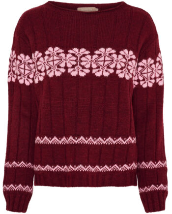 Marta Du Chateau Dame Strik Mdcbruna 8154 Bordeaux Pink