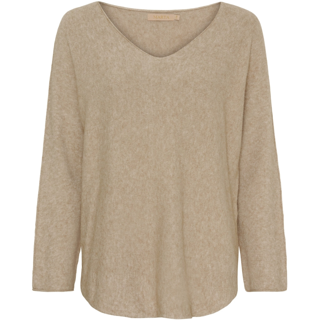 Marta Du Chateau Dame Strik Mdccelina 5002 Medium Beige