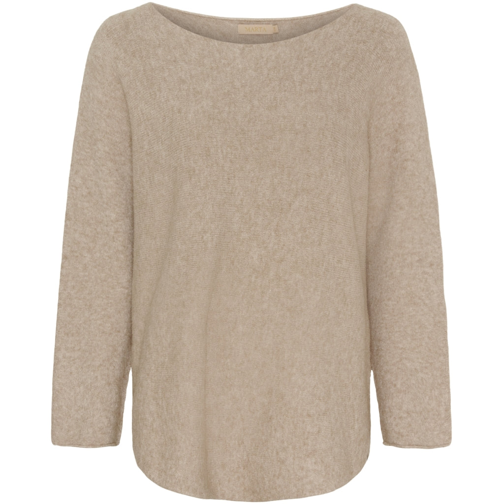 Marta Du Chateau Dame Strik Mdcdagmar 5001 Medium Beige