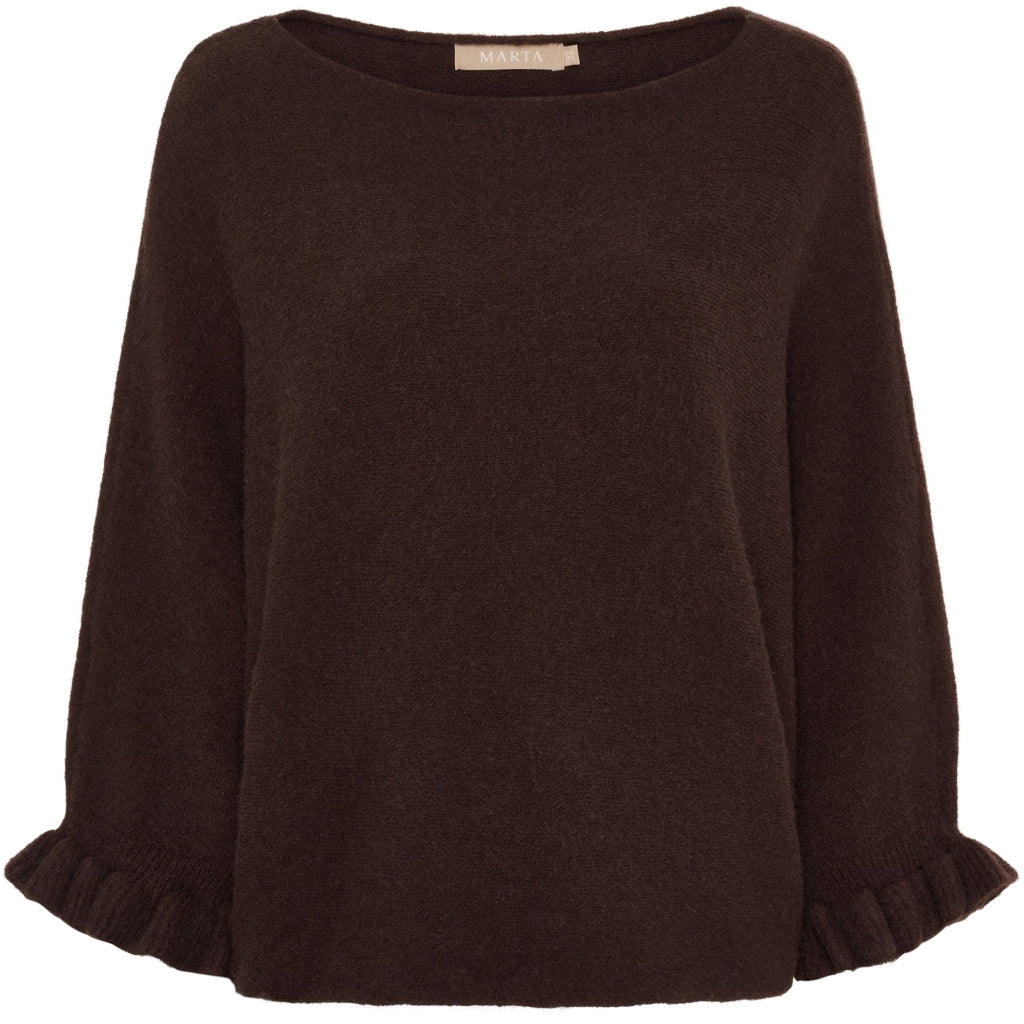 Marta Du Chateau Dame Strik Mdcelderflower 30003 Chocolate2916