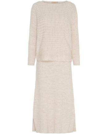 Marta Du Chateau Dame Striksæt Mdcermelinde 9252 Beige