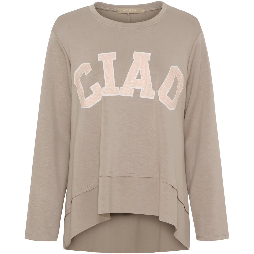 Marta Du Chateau Dame Sweatshirt Mdccharline 85783 Fango10-