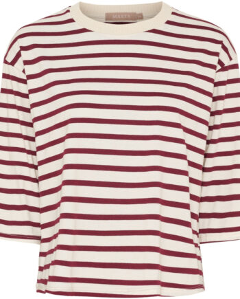 Marta Du Chateau Dame  -shirt Mdcbrooklyn 58351 Beige Bordeaux