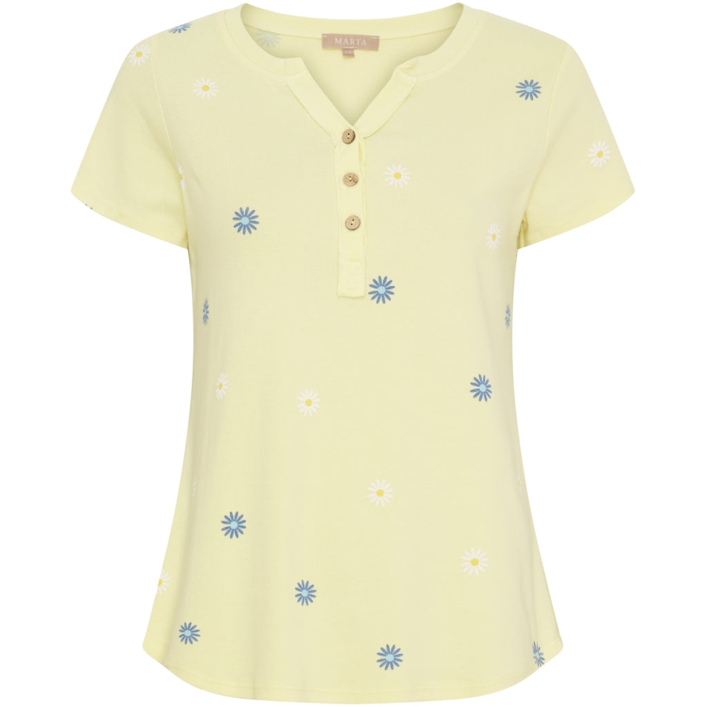 Marta Du Chateau Dame -shirt Mdccecilie 2553- Giallo