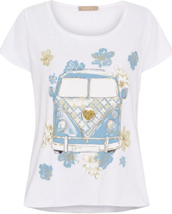 Marta Du Chateau Dame  -shirt Mdcmarie 1535 White Vw Celeste