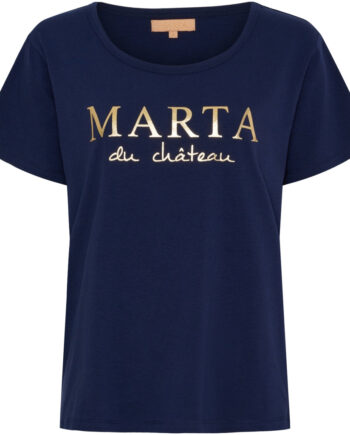 Marta Du Chateau Dame  -shirt Mt002 Navy Blue