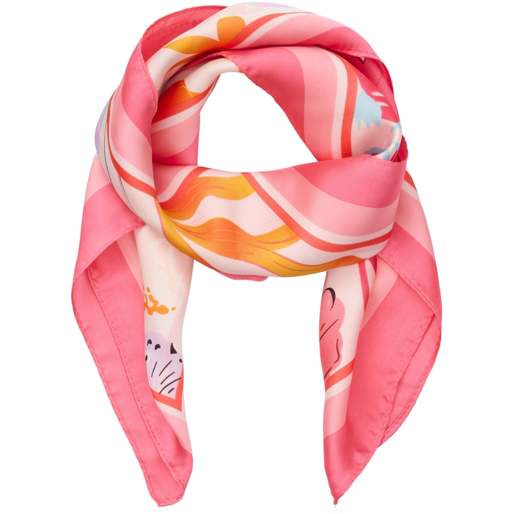 Marta Du Chateau Dame Tørklæde Mdceliane Fa-scarf Pink60124