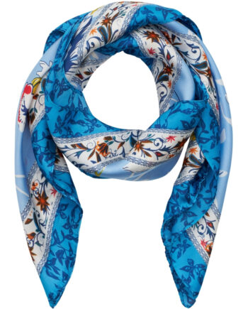 Marta Du Chateau Dame Tørklæde Mdcjuline Fa1-scarf Blue96