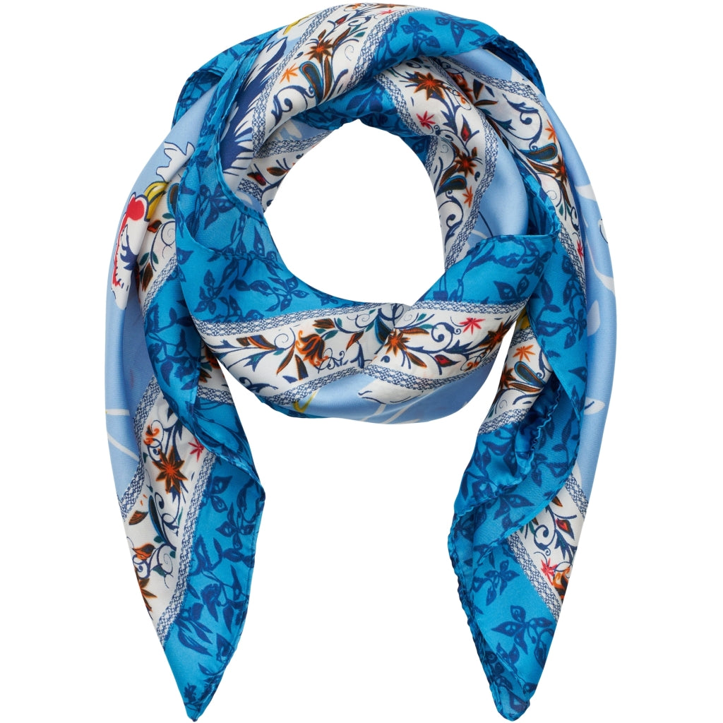 Marta Du Chateau Dame Tørklæde Mdcjuline Fa1-scarf Blue96