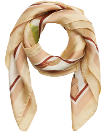 Marta Du Chateau Dame Tørklæde Mdcjuline Fa1-scarf Taupe24