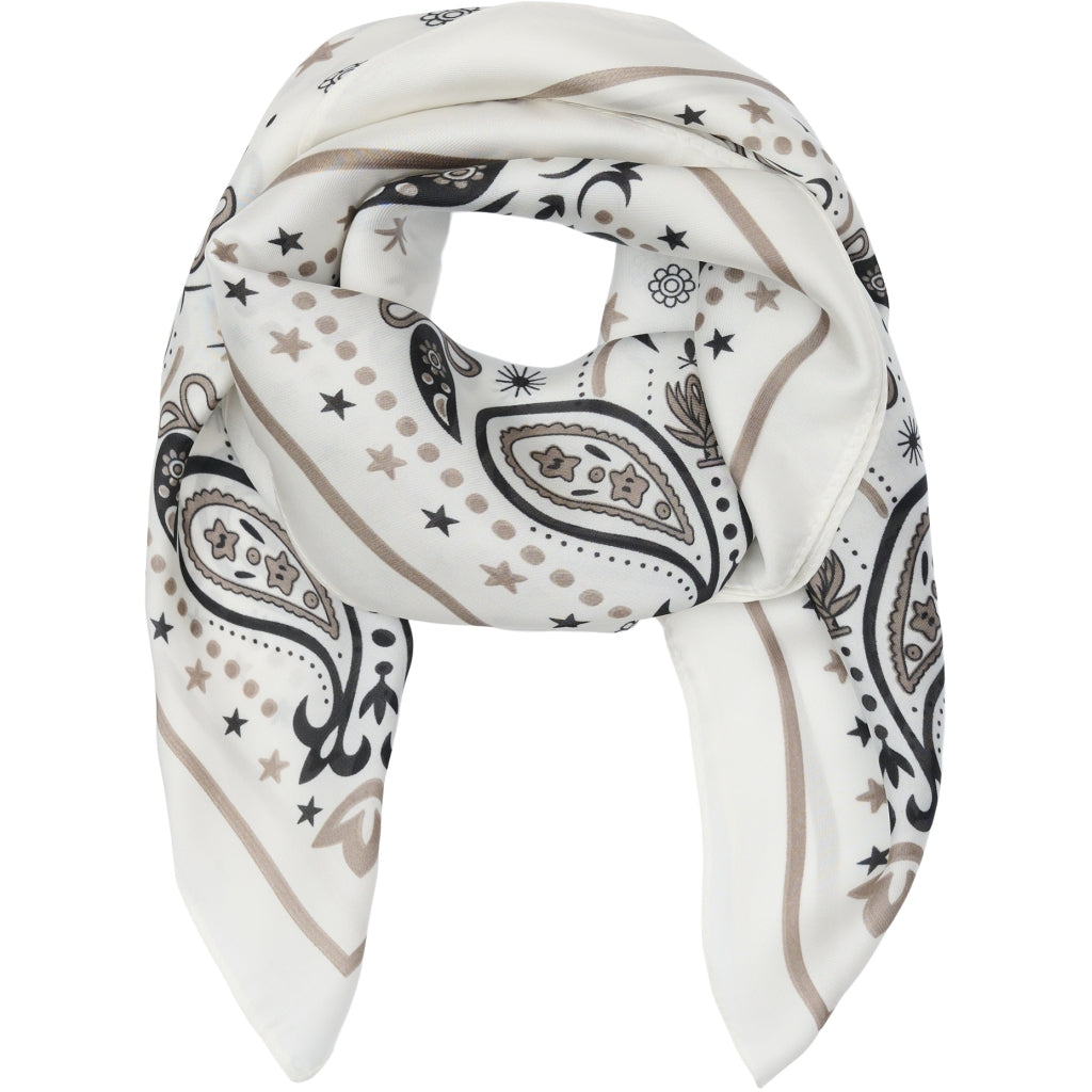 Marta Du Chateau Dame Tørklæde Mdcjuline Fa-scarf White31237