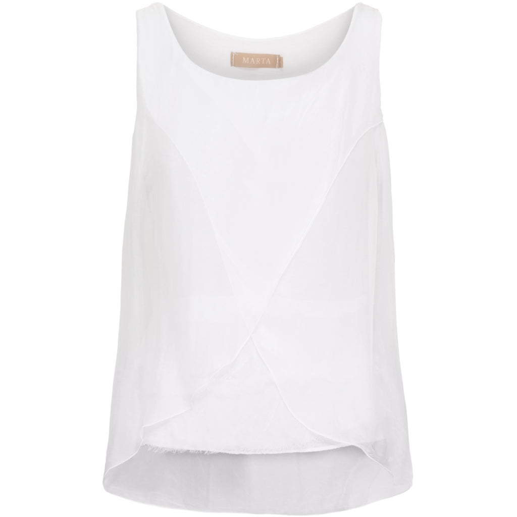 Marta Du Chateau Dame Top Mdclaila 9119 White