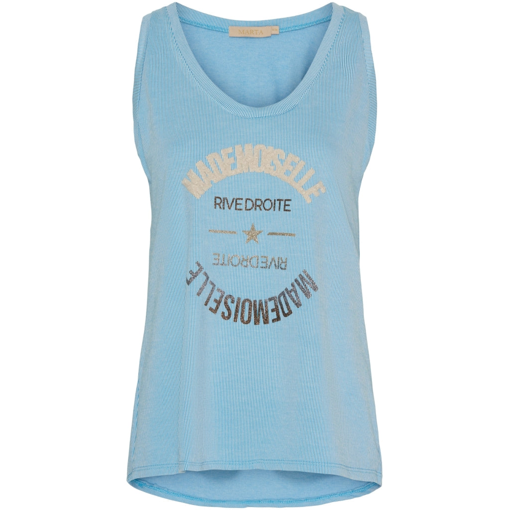 Marta Du Chateau Dame Top Mdcoda Lightblue