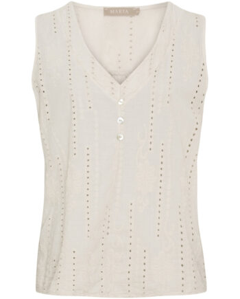 Marta Du Chateau Dame Top Mdcperla 6261 Beige