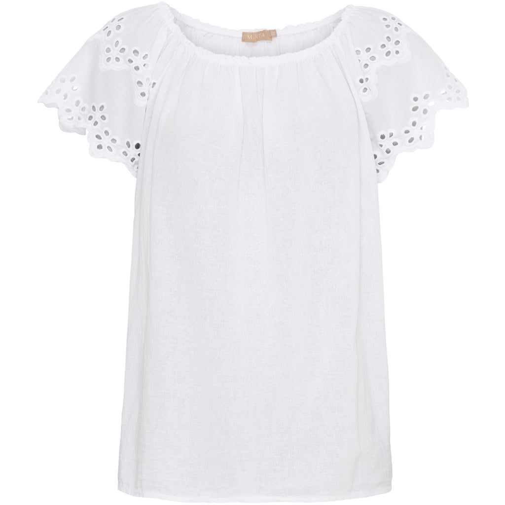 Marta Du Chateau Dame Top Mdcrandi 22826 White