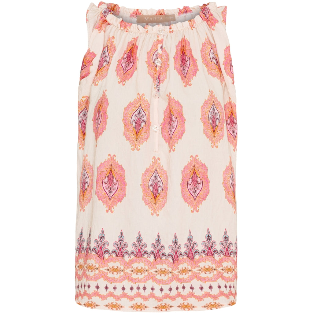 Marta Du Chateau Dame Top Mdcsilja Fuxia4160tpi