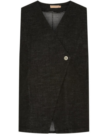 Marta Du Chateau Dame Vest Mdccarmille 86188 Black