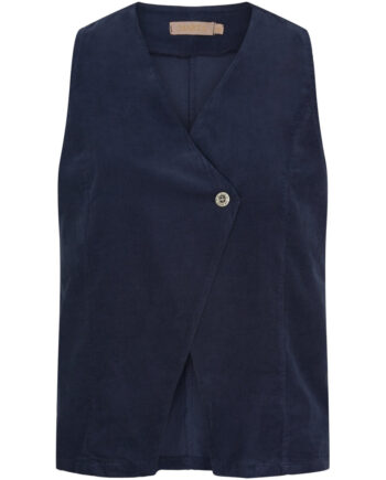 Marta Du Chateau Dame Vest Mdchortense 86188 Blue1003