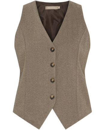 Marta Du Chateau Dame Vest Mdcrainey 248469 Brown4