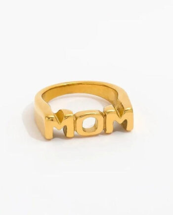 Muun Studios Mom Ring 18k Guldbelagt R087 Guld