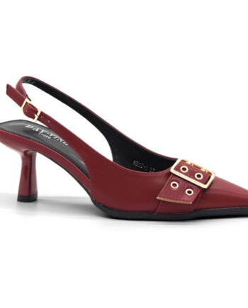 Nicolette Dame Slingback Stiletter Hd53-  Red